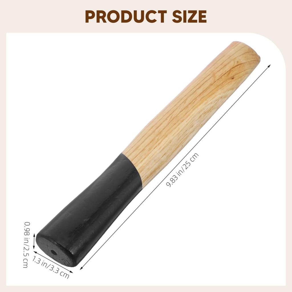 Hammer Handles Replacement Practical Ergonomic Grip Comfortable Handling and Performance for Chopping Axe Hatchet Construction