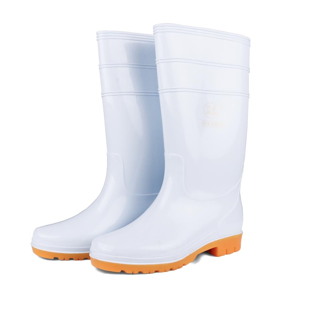 New Fashion PVC Rubber High-Cut Waterproof Riding Boots Lightweight Rain Boot