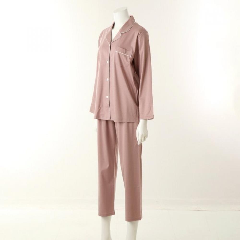 Venus Premium Knit Cotton Rayon Silk Solid Couple Pajamas Vpa4561m Vpa4561w