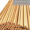 HANDUNYOU Unpainted Natural Bamboo Chopsticks