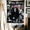 Lady Gaga poster Wall Hanging Printed Fabric Blanket Decorative Tapestries for Bedroom Living Room Home Decor