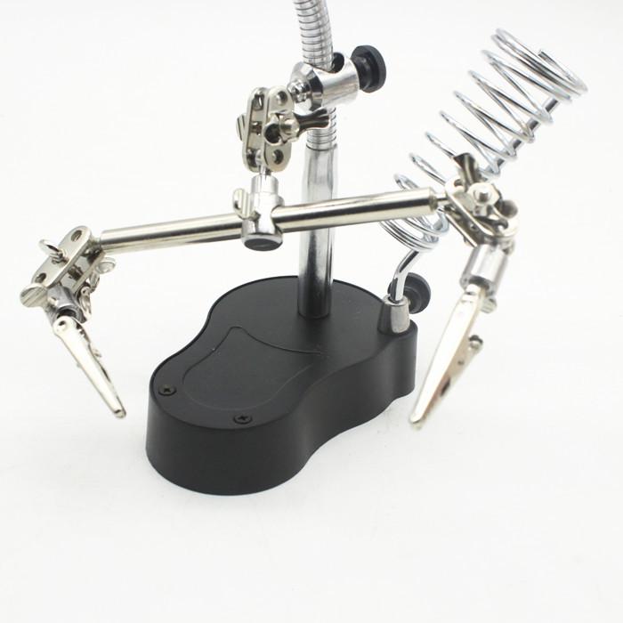 MG16126-A HD LED Desktop Magnifier with 3X/12X Zoom for Elderly Reading and Electronics