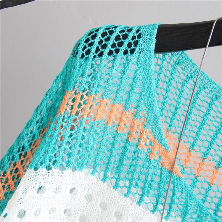 Women's Knitted Shirt Summer Sunscreen Air Conditioning Shirt Summer Women's Loose Retro Style Bottom Shirt Women