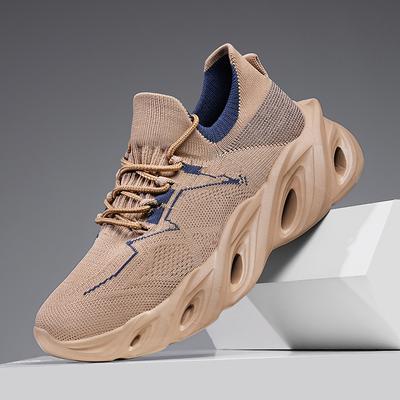 Men Flyknit Running Shoes Sneakers Male Tenis Luxury Designer Mesh Breathable Casual Fashion Blade Cushioning for Men