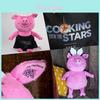 British M&s Pig Plush Toy Soft And Breathable Material