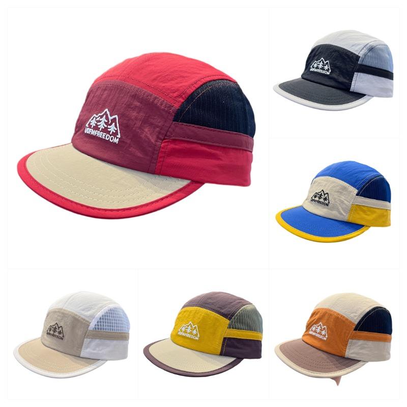 Mountain-Style Quick-Drying Mesh Hat for Camping and Hiking Short-Brimmed Hat for Women Versatile Baseball Cap for Spring Summer
