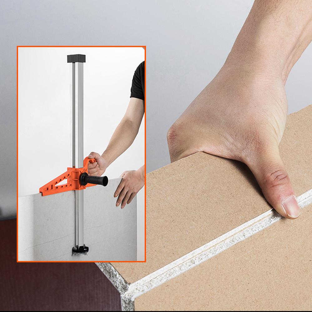 Stainless Steel Manual Gypsum Board Cutting Artifact Roller Cutter Woodworking Cutting Tools