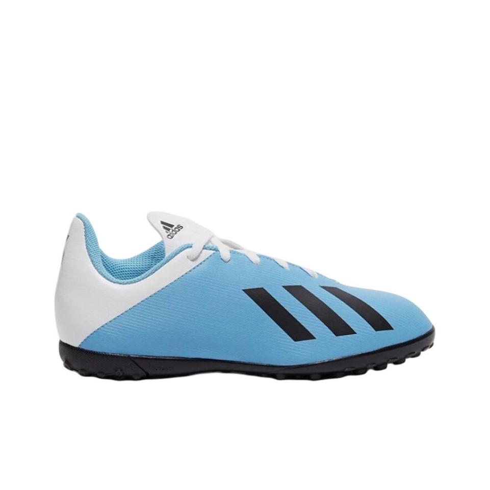 Adidas X 19.4 Comfortable Soft Durable Breathable Low Top Youth Soccer Shoes Kids sneaker Blue F35347