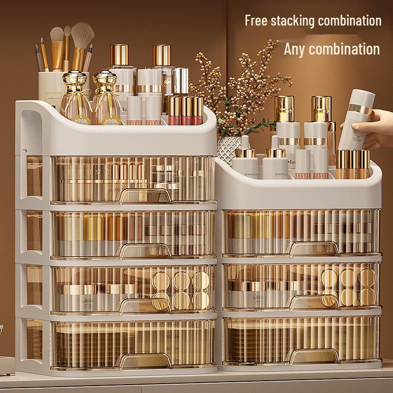 Large Capacity Skincare & Perfume Desktop Organizer