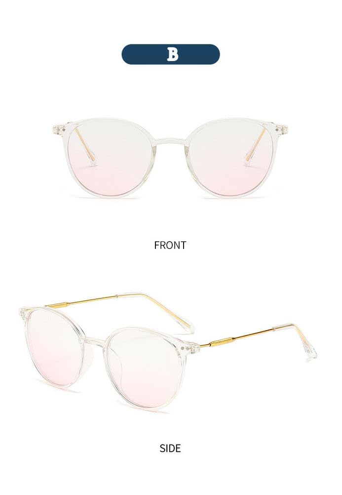 YAYUPLUS Fashionable Complexion Warm and Cool UV Mixed Day Gift Women's No-Makeup Eyeglasses, Lightweight, Slimming, Stylish, Sunglasses, No-Makeup