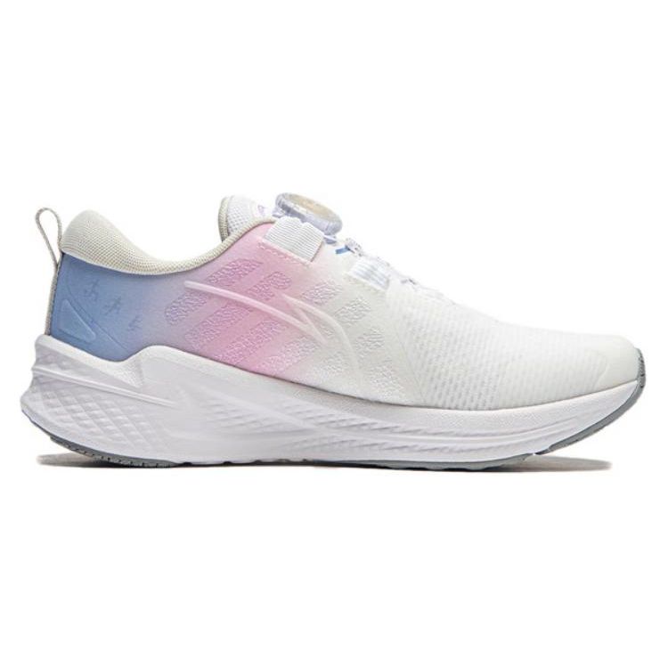 Li Ning Children Zhuque 1.0 Sports Trend Low-Top Running Shoes Kids sneaker White Pink YKFU004-8