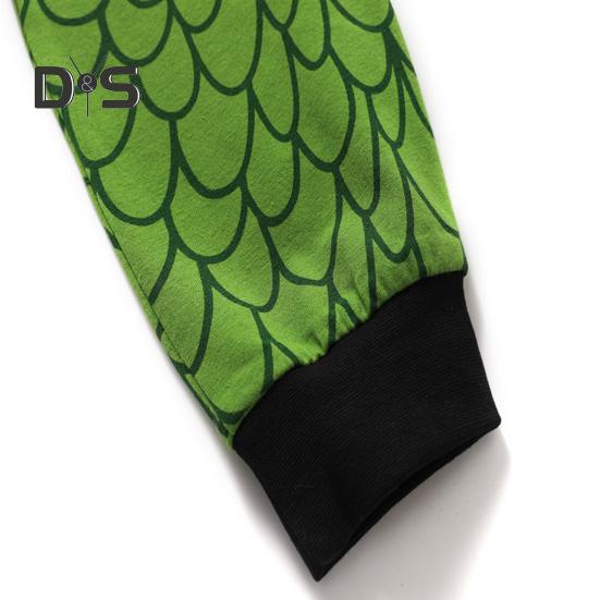 Pijamale pentru copii cu dinozauri, set de 2 piese, pijamale pentru copii, pijamale cu imprimeu de desene animate, pijamale de casă prietenoase cu pielea