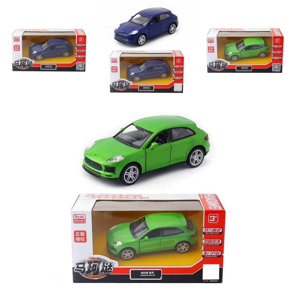 Alloy Porsche Mackenzie Suv Car Model For Collectors And Kids With Inertia Control