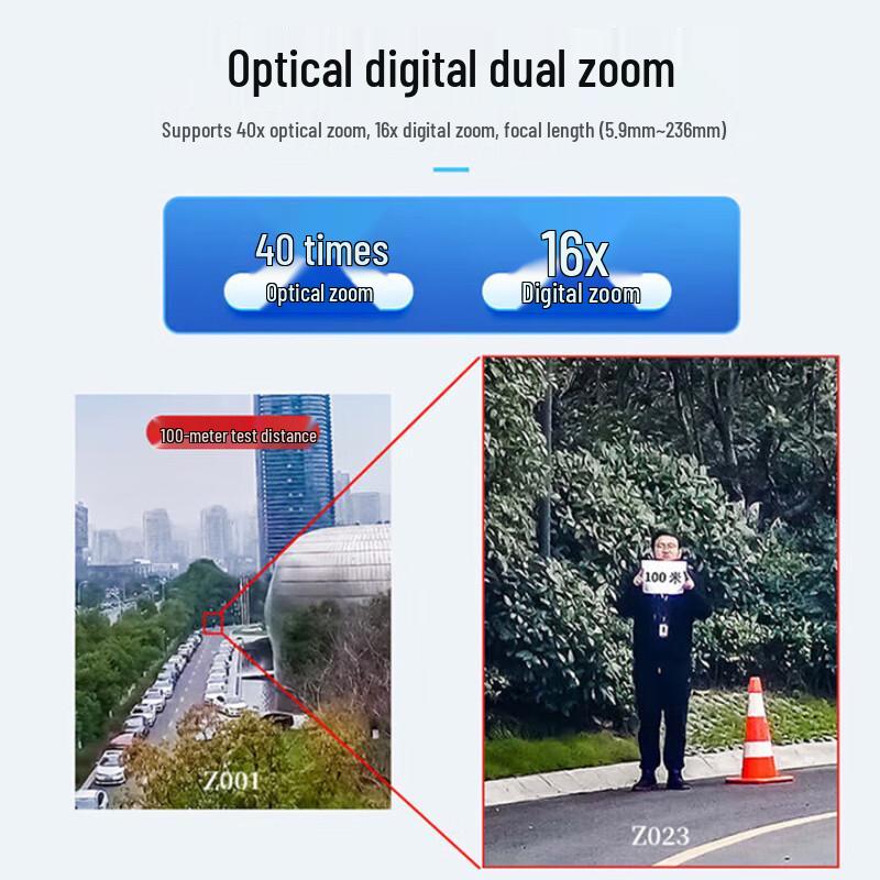 HIKVISION iDS-2DE6C240MW-D/GLT/XM 2MP 40x Zoom 4G Full-Color PTZ Security Camera