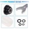 1 Set Front Mount Hydraulic Steering Cylinder Seal with Pin Wrench for HC5340