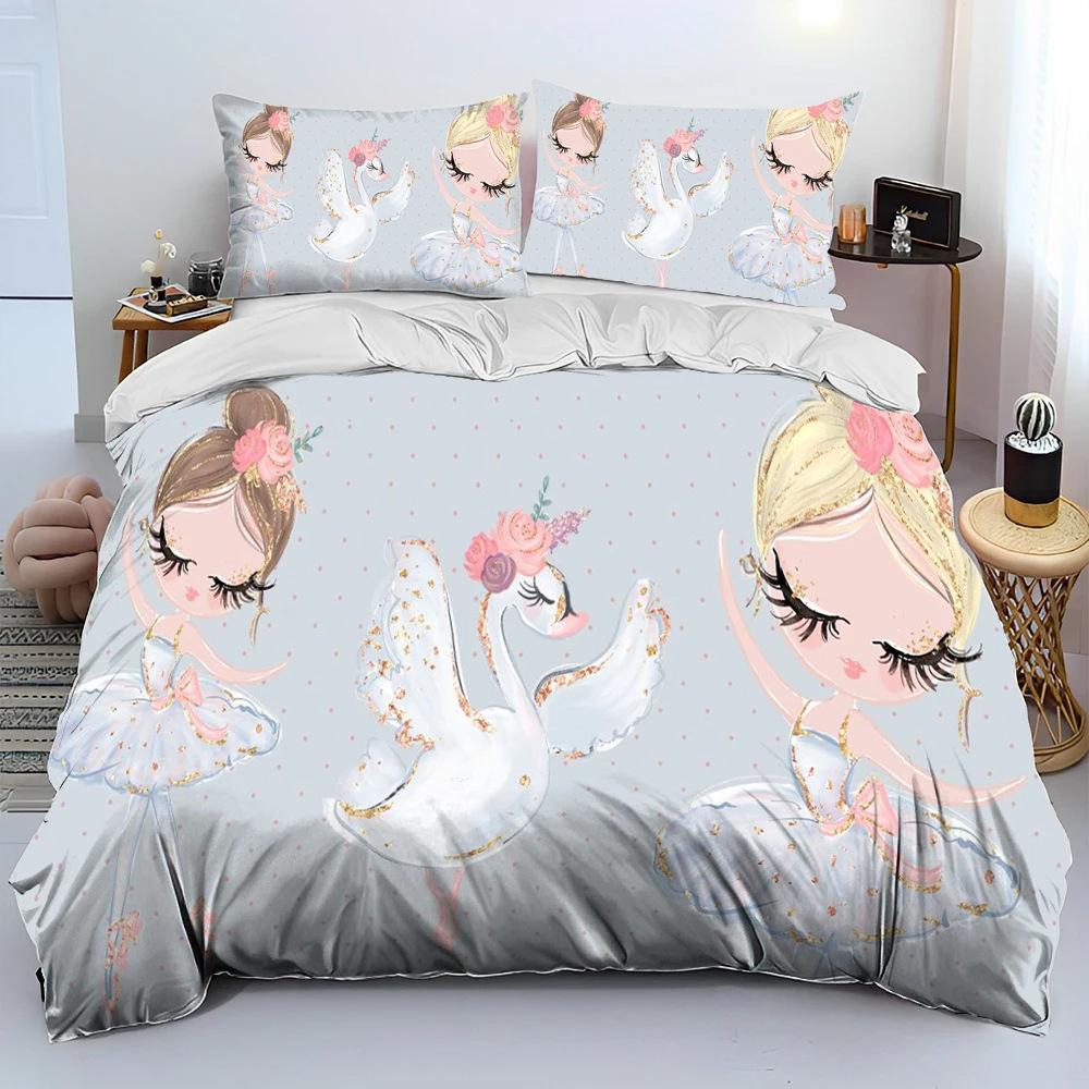 Modedrucktechnologie, 3D-Digitaldruck, Bettwäsche, Bettbezüge, Kissenbezüge, dreiteilige Sets