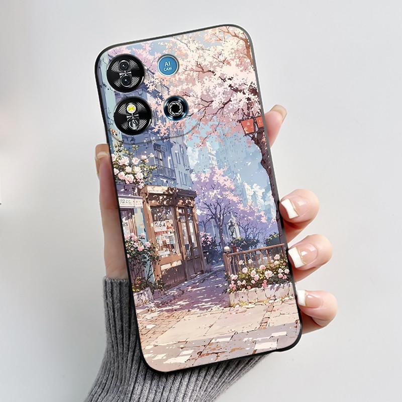 Casing For Oukitel C57 Pro C57 Plus Ultra C57S BLU J12 Phone Case Aesthetic Luxury Cute Cool Boy Girls Soft Silicone Matte Cover