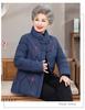 Grandma Winter Fashionable Warm Women's Thickened Mid-Aged & Elderly Autumn/Winter Cotton Jacket 2025