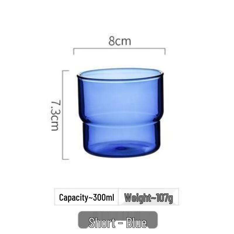 Shangqi Stackable High Borosilicate Glass Cup