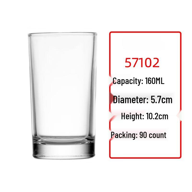 Zhi Shi Heat-Resistant Transparent Glass Cups