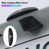 DFCMQJ1 Car Reverse Camera Rain Shield Shade Cover Waterproof Shield For Toyota Gazoo Racing Highlander Corolla AurisRav4 Key Ring