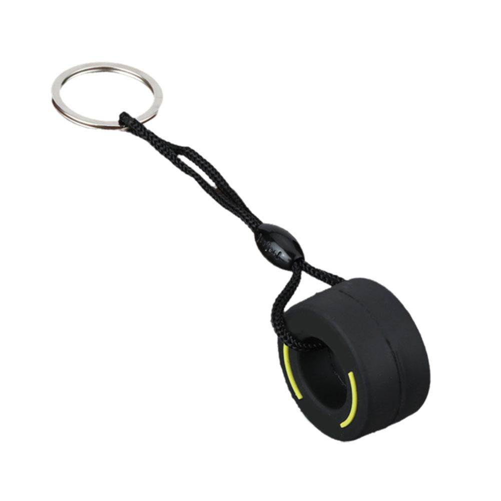 Mini Tire Keychain Car Key Accessories Pvc Soft Rubber Creative Key Chain Charm Men's Gadgets Gifts For Friends Car Lovers