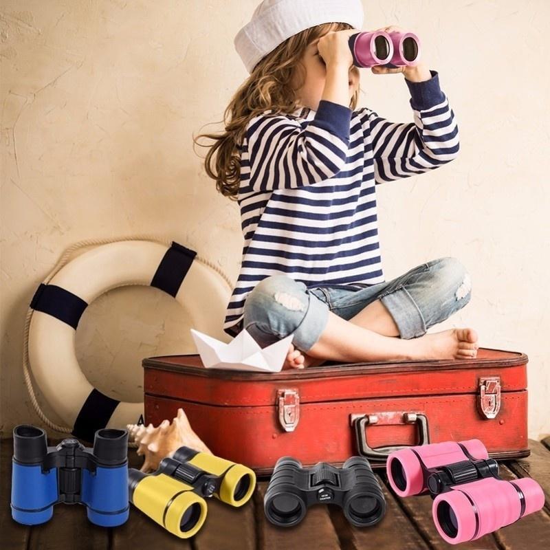 Folding Outdoor Mini Binoculars Telescope Scope Camouflage Toy Kids Boy Portable Children Gift
