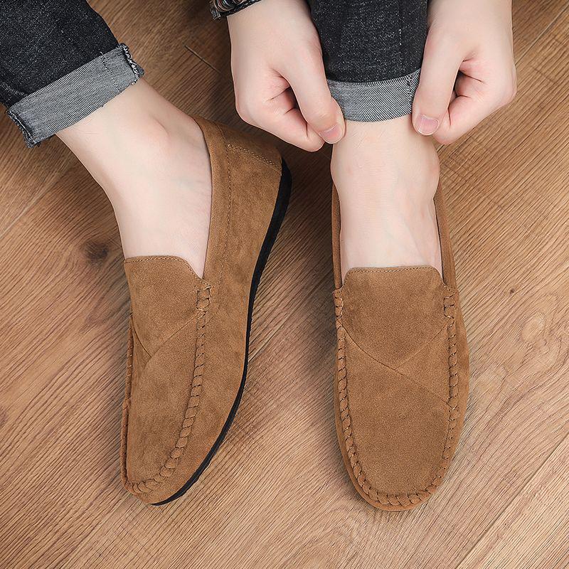 Herren Koreanische Mode Wasserdicht Rutschfest Weiches Leder Slipper - Atmungsaktiv, Verschleißfest Lässige Sommerschuhe