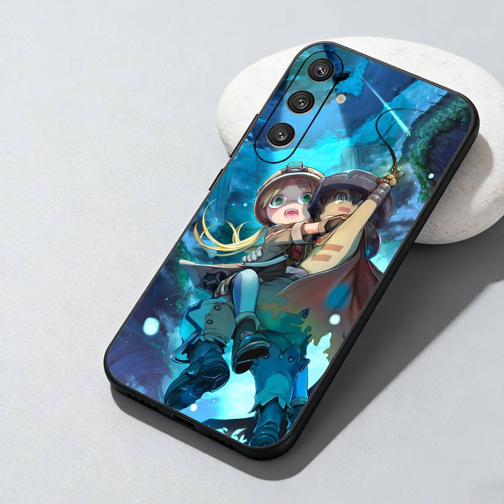 

R-Riko Anime Reg Made in A-Abyss Phone Case For Samsung Galaxy A73,A72,A71,A70,A52,A51 Others Soft Black Cover Samsung a30 a20