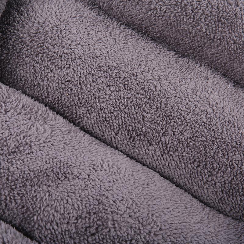 Four Seasons Universal Pet Bed - Customizable Logo, Fleece Warmth, Square Design for Dogs & Cats