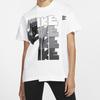 Nike x Sacai Hybrid T-Shirt White Women Tops CD6310-100