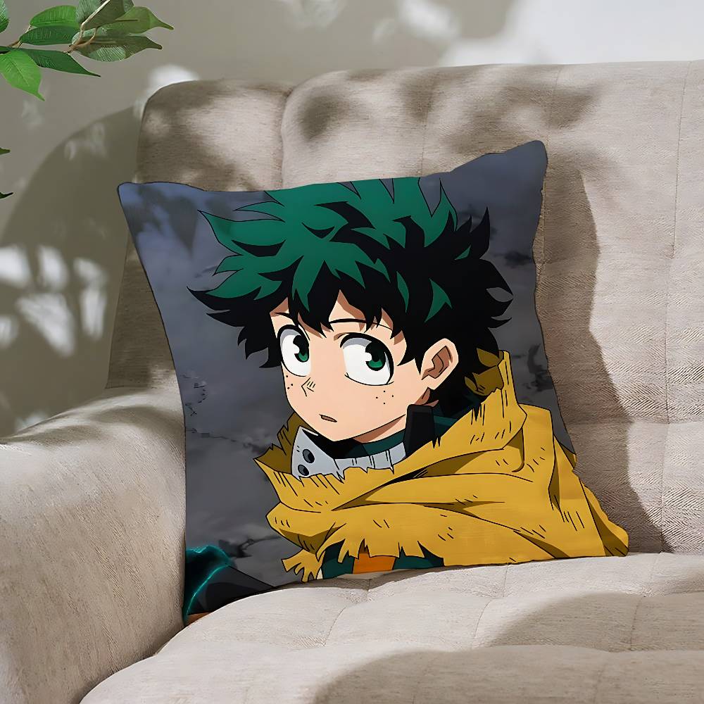 Cute Iizuku MidoriyaS Customizable Square Pillowcases Stylish And Soft Perfect For Beds Cars And Sofas