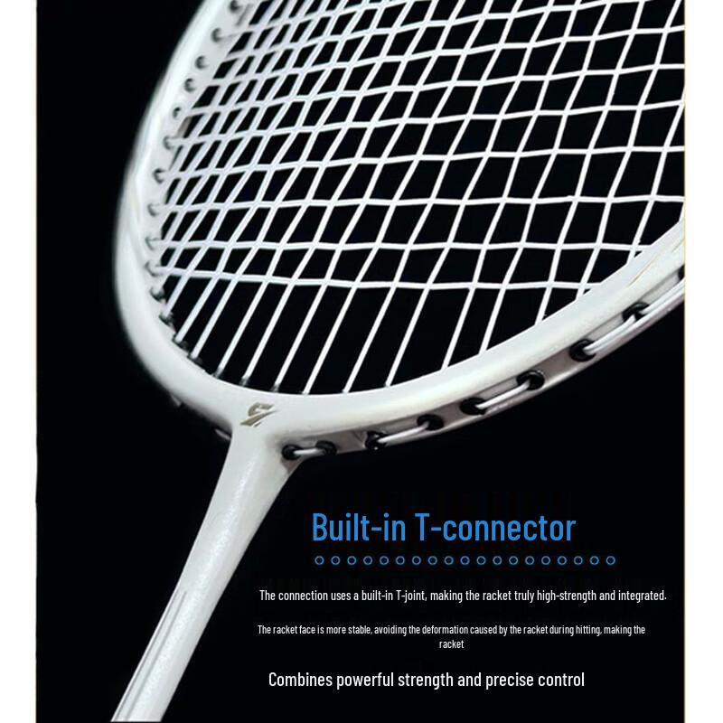 WEZHO Carbon Composite Badminton Racket Set