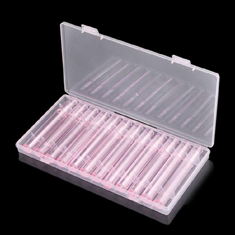 Шкатулка для украшений Коробка для хранения Art Nails Чехол для хранения страз для ногтей для шармов на ногти розовый 719₽