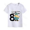 Dog Man Unisex T-shirt Summer Clothes Cotton Comfortable Short Sleeves Birthday Tops Cartoon Anime Graphic Print T Shirts Gifts