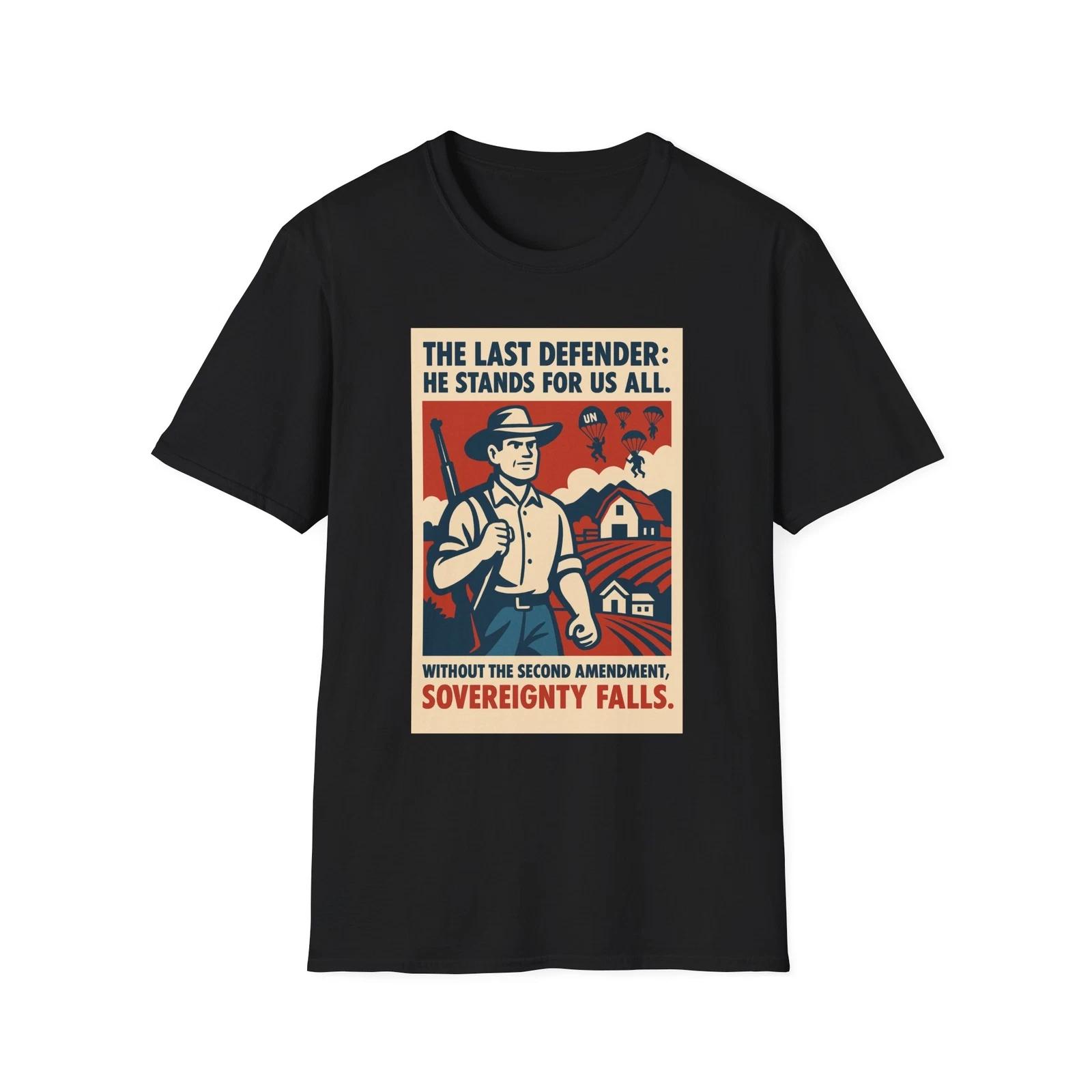 The Last Defender Shirt, Anti-Marxist American Pride Tee, Political Shirt, 2A M