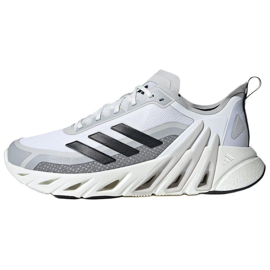 Adidas All Day Boom Comfortable Non-Slip Breathable Low-Top Casual Running Shoes Men Sneakers White Gray JS0468