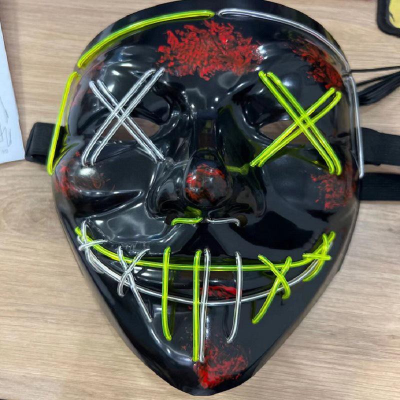 EL Luminous Funny Halloween Mask - Hot Selling Style
