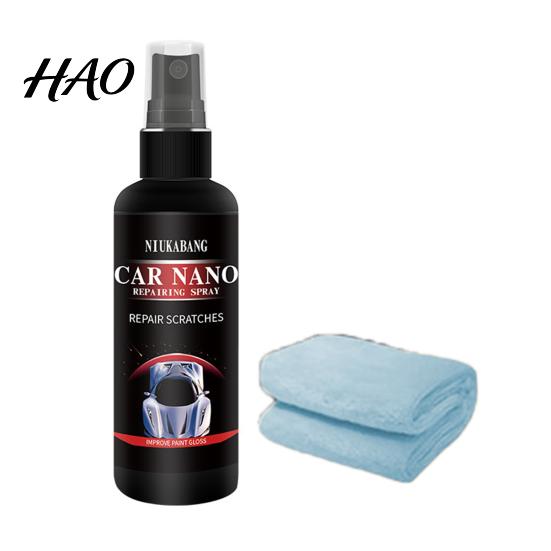 Spray Nano per Auto Alta Protezione Rivestimento Rapido con Panno Ceramico Ecologico Ultra-idrofobo Efficace Riparazione Graffi Prevenzione