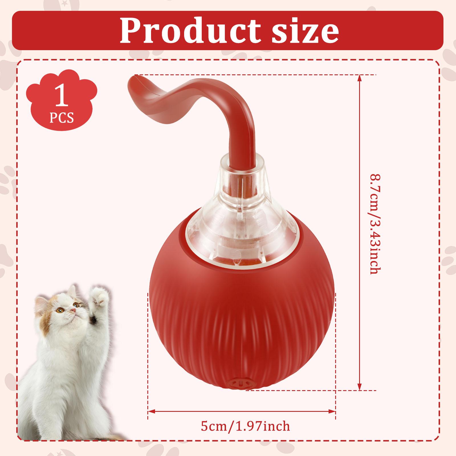 

Interactive Cat Toy Polyester Double Layer Mesh Feline Capturing Pouch 3 Model Cat Toy Moving Ball in Pouch Indoor Pet Supplies 1 Set