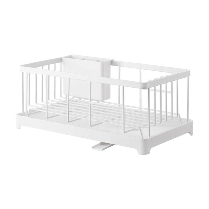 Yamazaki Drying Basket Aqua White 2898, Approx. W42xD23xH17cm