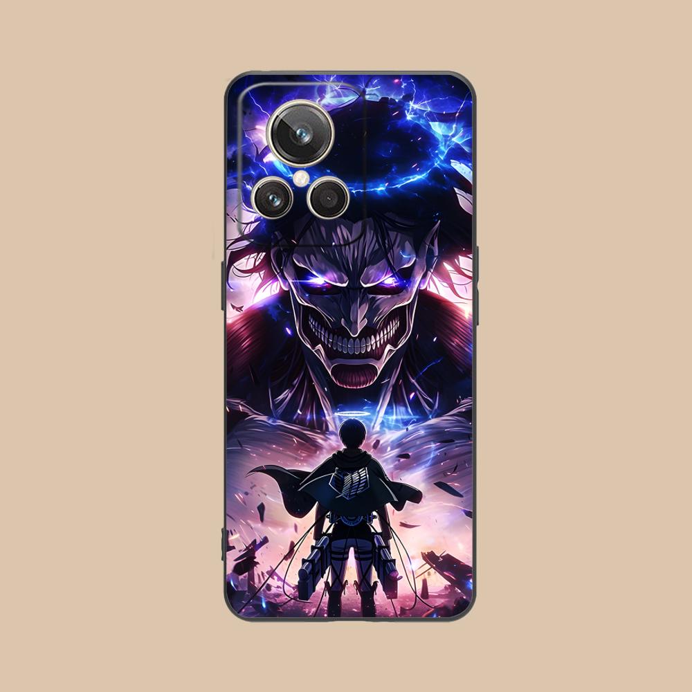 

AOT Eren Yeager Matte TPU Mobile Phone Case for Realme GT 8 Neo Pro C75 73 71 C67 65 C55 53 C35 31 C20 15 Colorful Cover realme C15