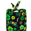 St Patricks Day Pet Bibs Adjustable Clover Pet Triangular Bandanas Creative Neckwear Gift for Small To Medium-Sized Pets