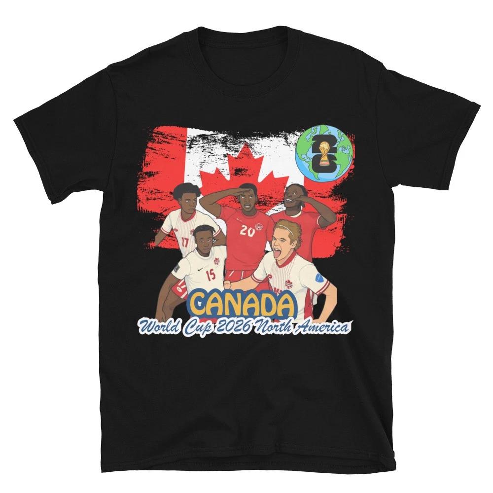 World Cup 2026 North America Unisex T-Shirt Canada M