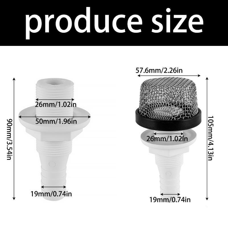 Heavy Type Inlet Strainer For Marine Aerators Pumps In Live Fish Tanks On Fishing Boats And Ship