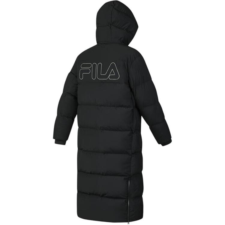 

New FILA Fitness Down Jacket Men s Jet Black A51M441901F-BK L