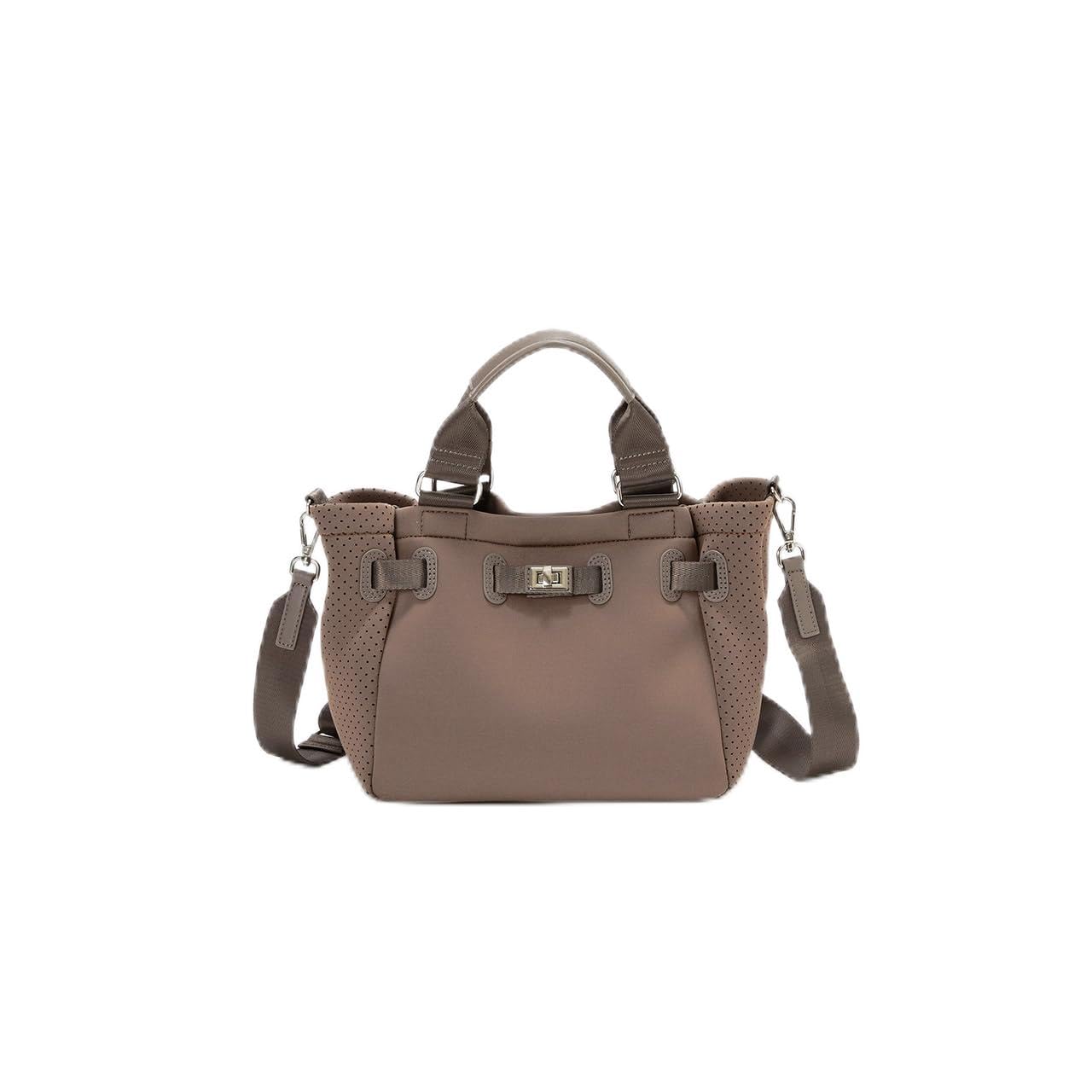 

Topkapi Tote Bag Neoprene Mini Tote Bag 503067000425 Greige [TREASURE TOPKAPI] 2-Way (Greige) Women s