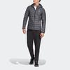 adidas Daunenjacken Herren Karbon Schwarz Mit Kapuze Moderat Andere DZ1420