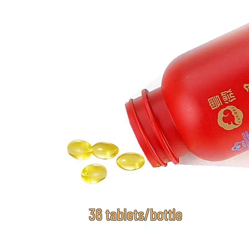 Yue Wei Lingzhi Spore Oil Capsules - Immune-Boosting Health Supplement in Premium Gift Box.