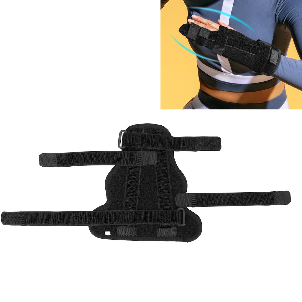 Adjustable Finger Brace Splint Comfortable Hand Support Breathable Stabilizer For Broken Fingers Relief Hand Brace